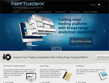 Tablet Screenshot of nettradex.com